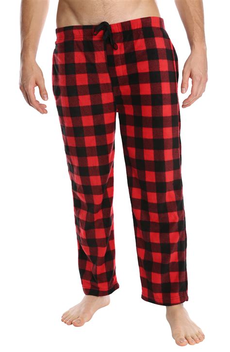 fuzzy mens pajamas